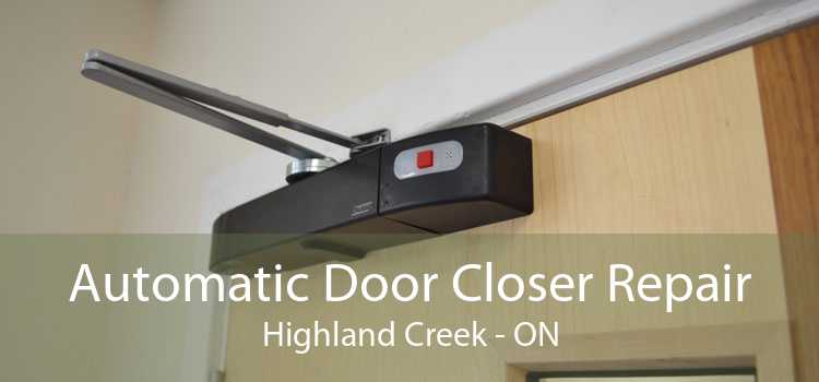 Automatic Door Closer Repair Highland Creek - ON