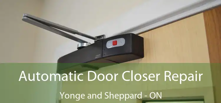  Automatic Door Closer Repair Yonge and Sheppard - ON