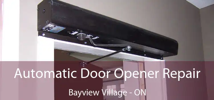  Automatic Door Opener Repair Bayview Village - ON