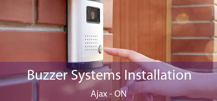  Buzzer Systems Installation Ajax - ON
