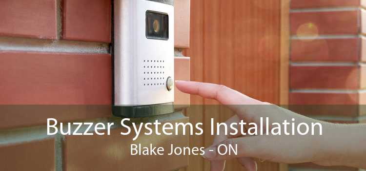 Buzzer Systems Installation Blake Jones - ON