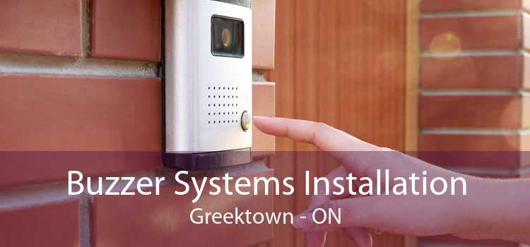 Buzzer Systems Installation Greektown - ON