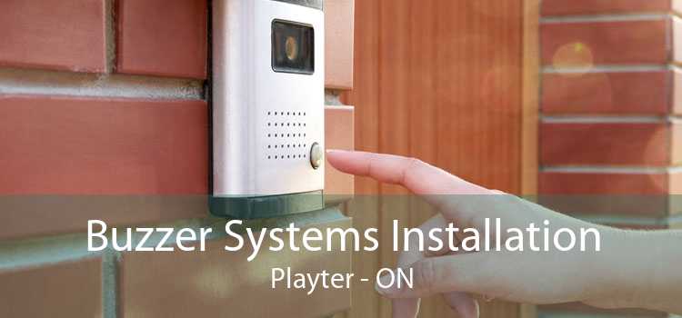 Buzzer Systems Installation Playter - ON