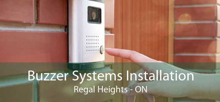 Buzzer Systems Installation Regal Heights - ON