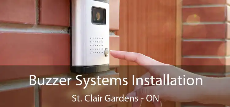  Buzzer Systems Installation St. Clair Gardens - ON