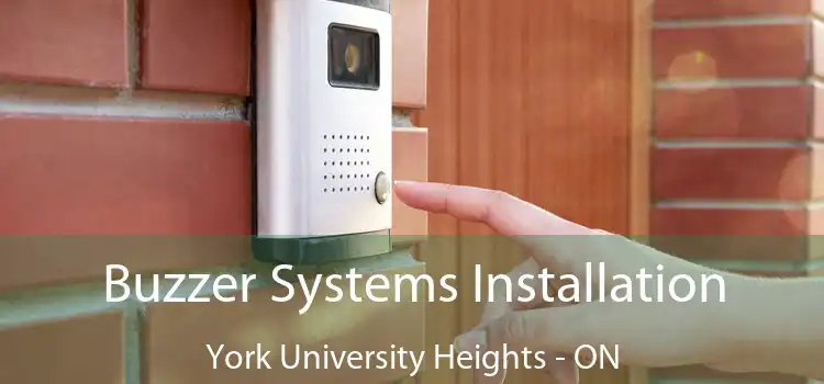  Buzzer Systems Installation York University Heights - ON