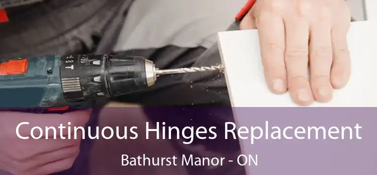  Continuous Hinges Replacement Bathurst Manor - ON