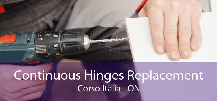 Continuous Hinges Replacement Corso Italia - ON