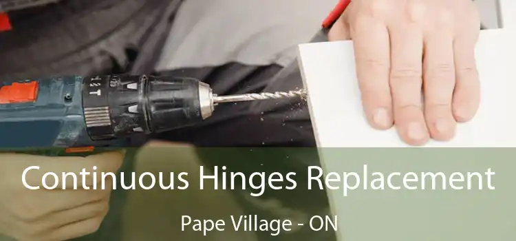  Continuous Hinges Replacement Pape Village - ON