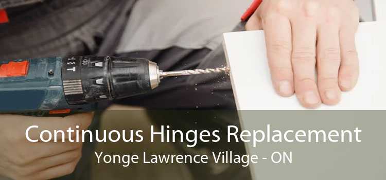 Continuous Hinges Replacement Yonge Lawrence Village - ON
