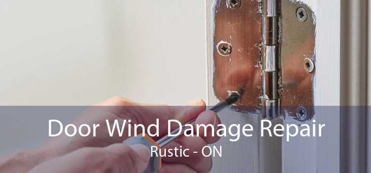 Door Wind Damage Repair Rustic - ON