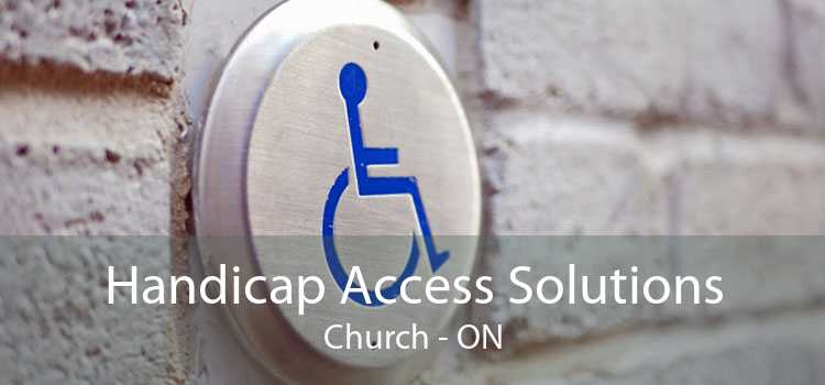 Handicap Access Solutions Church - ON