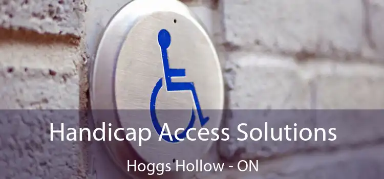  Handicap Access Solutions Hoggs Hollow - ON