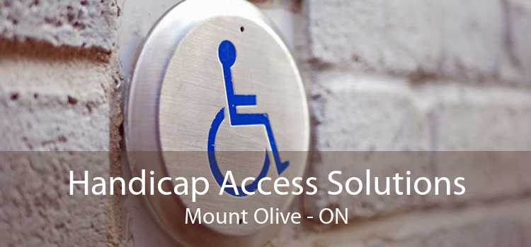 Handicap Access Solutions Mount Olive - ON