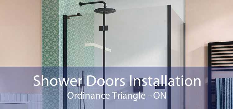 Shower Doors Installation Ordinance Triangle - ON