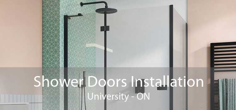 Shower Doors Installation University - ON