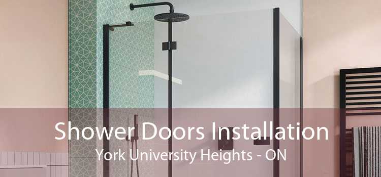 Shower Doors Installation York University Heights - ON